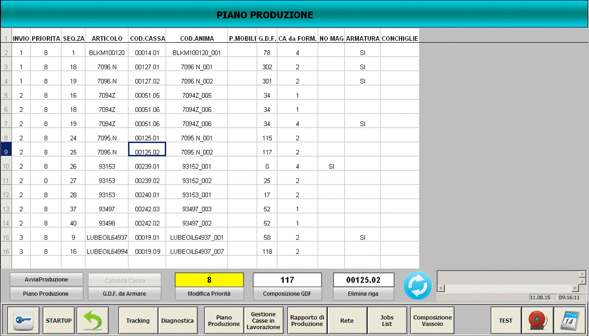 Pickup optimization software