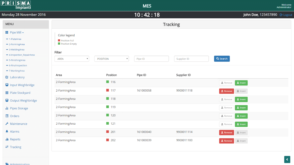 Manufacturing Execution System MES