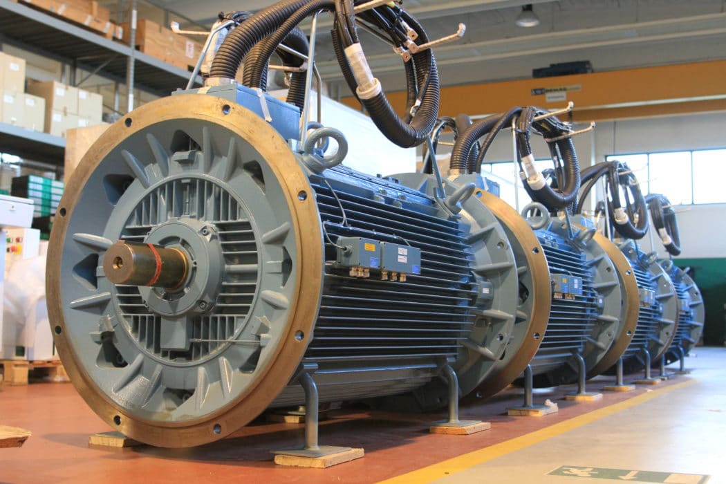 Powerful motors for wind tunnel